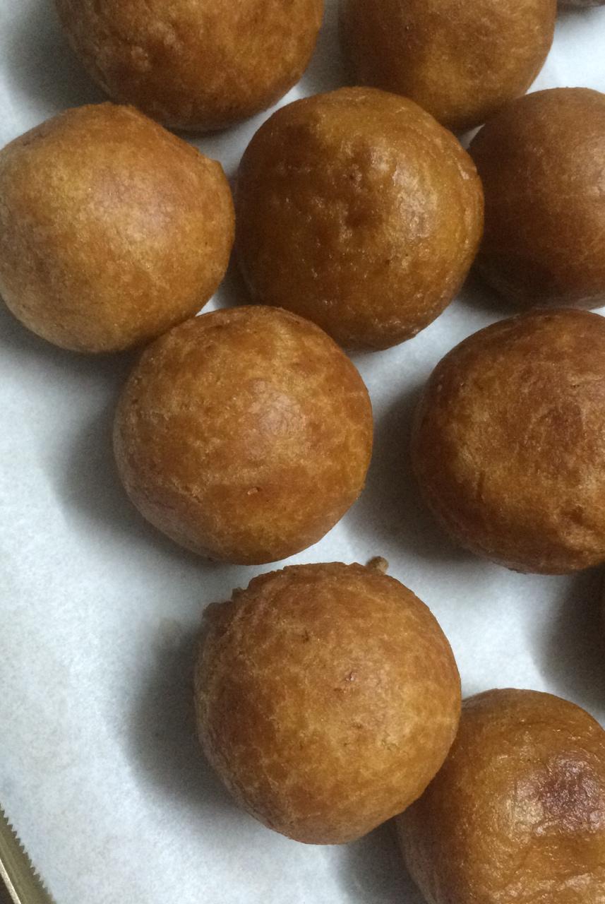 愿意做个快乐的胖子做的广式空心煎堆