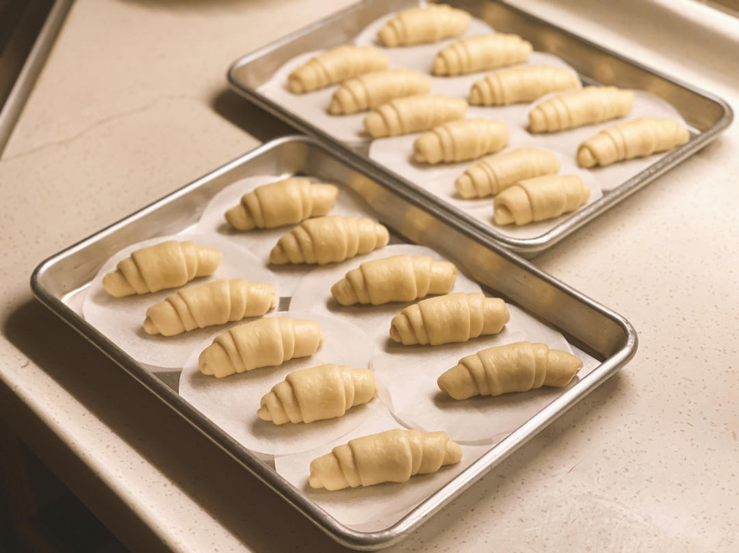 牛奶面包卷（直接法）