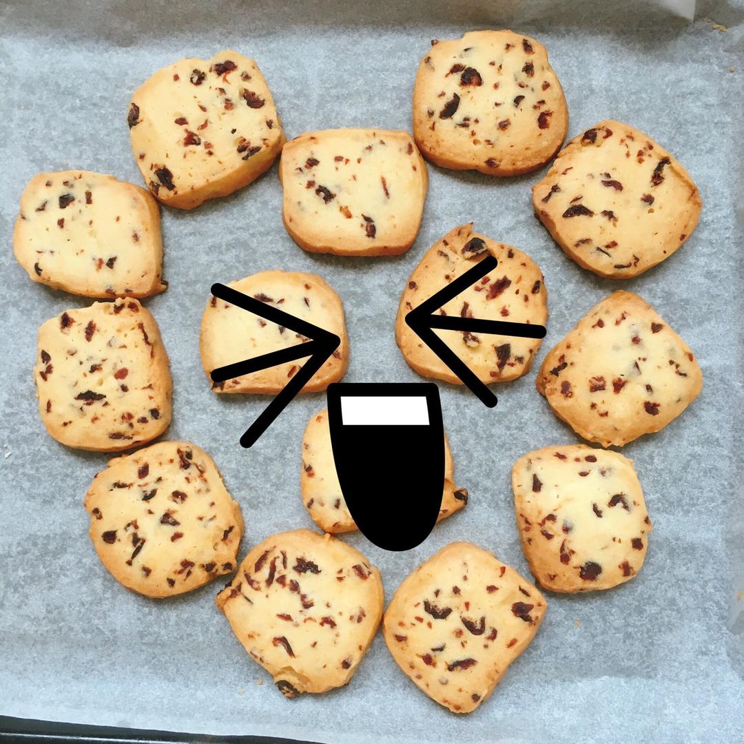 《Tinrry+》蔓越莓曲奇（超简单曲奇配方）