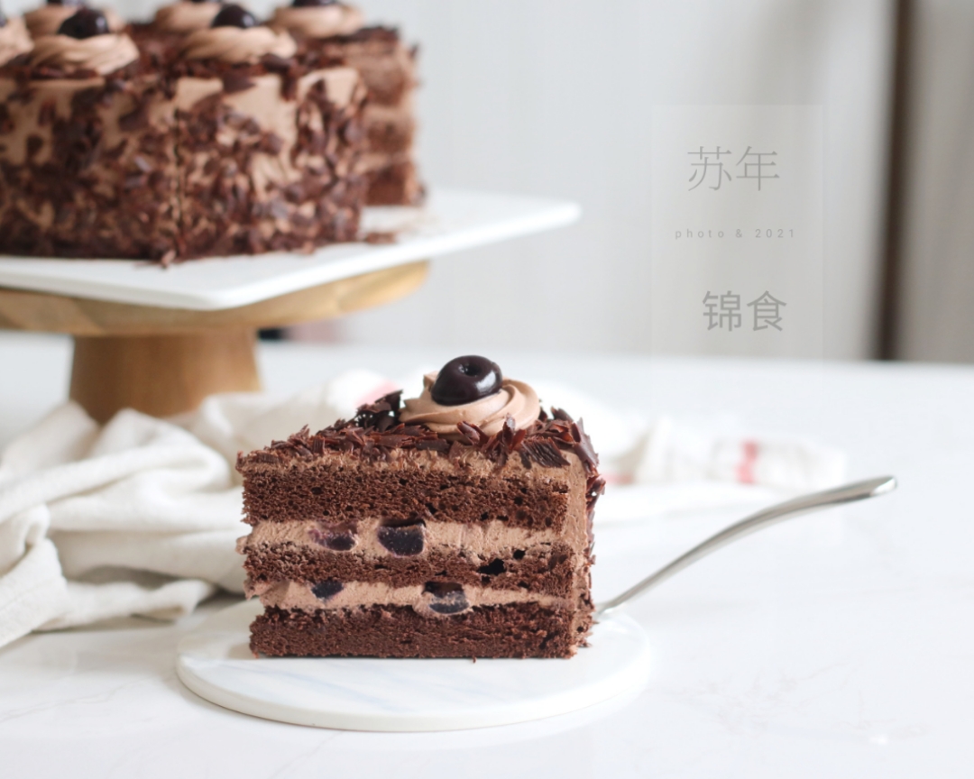 欲罢不能的巧克力三重奏—黑森林蛋糕的做法