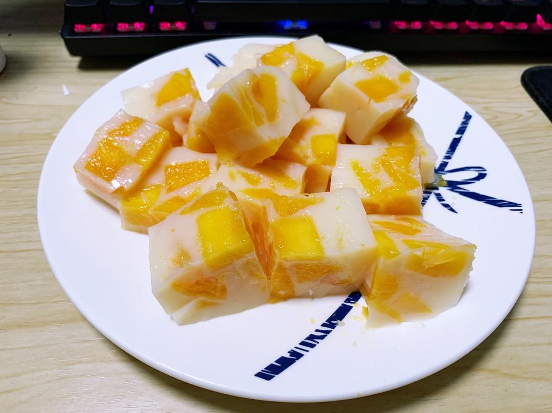芒果牛奶布丁
