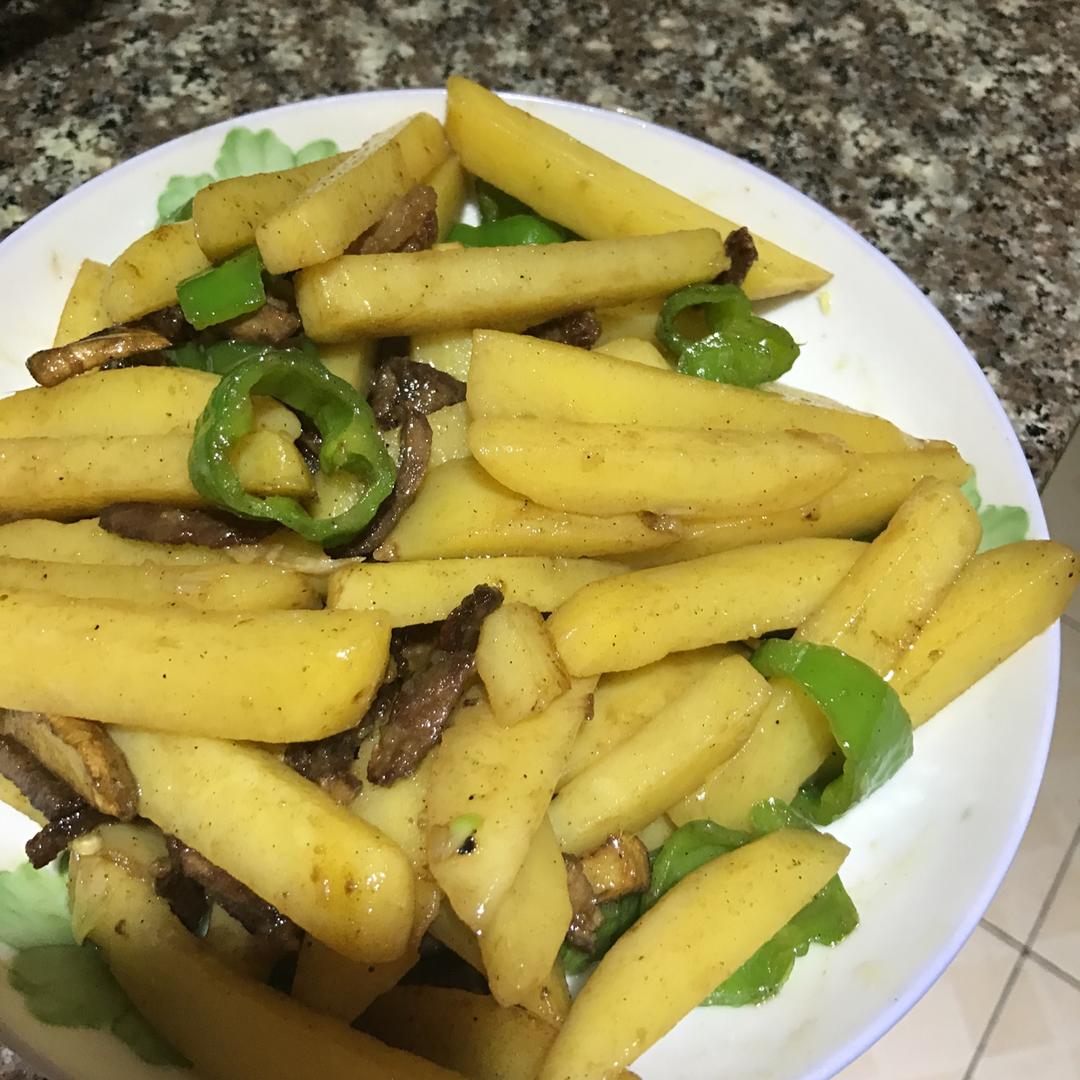 超简单筷子土豆条