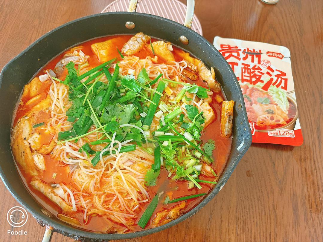 红酸汤烤鱼