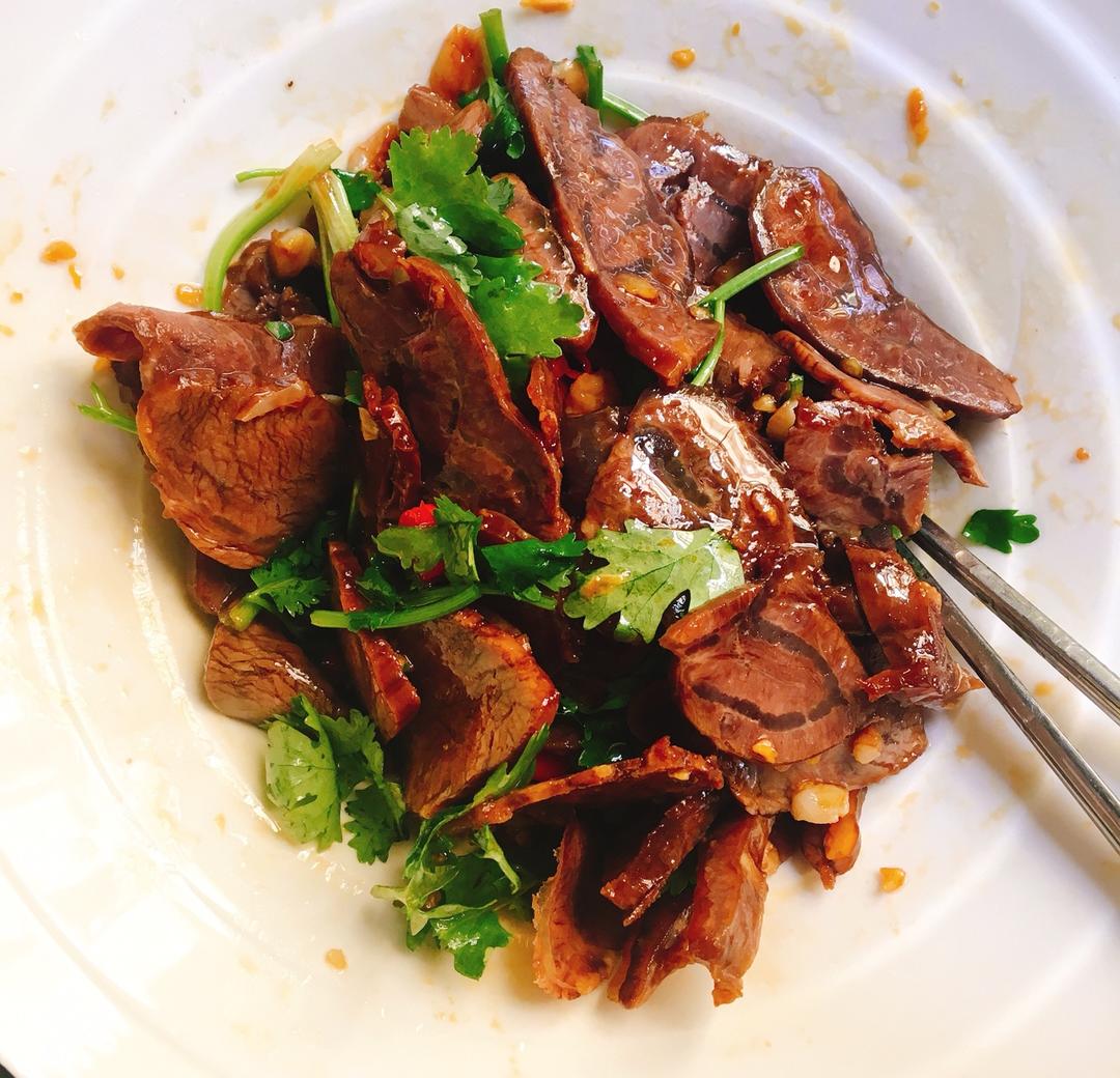 卤牛肉+凉拌