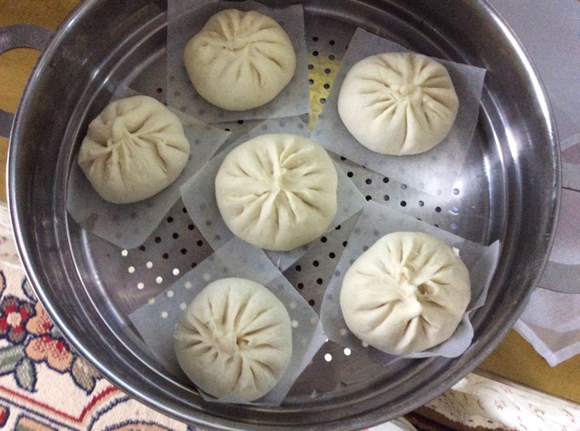 家庭手工肉馅大包子