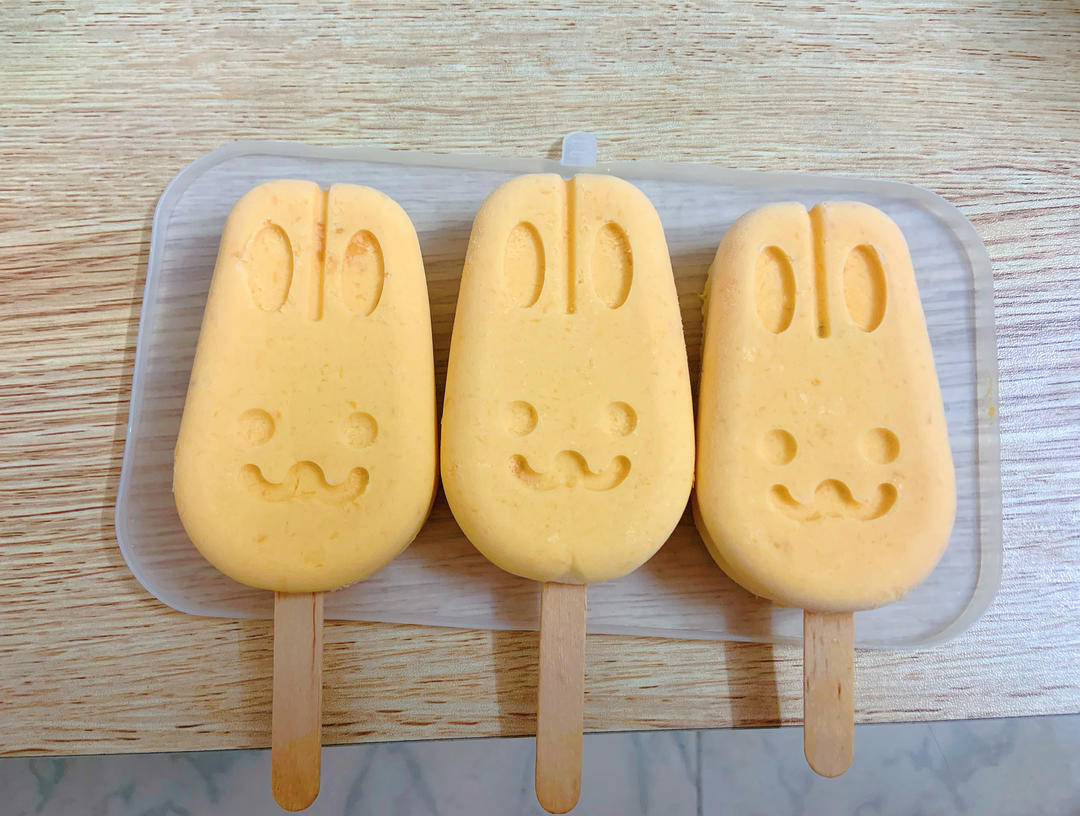 芒果雪糕（非常简单）