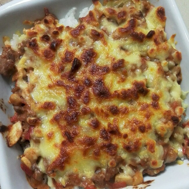 蕃茄肉酱奶酪焗饭