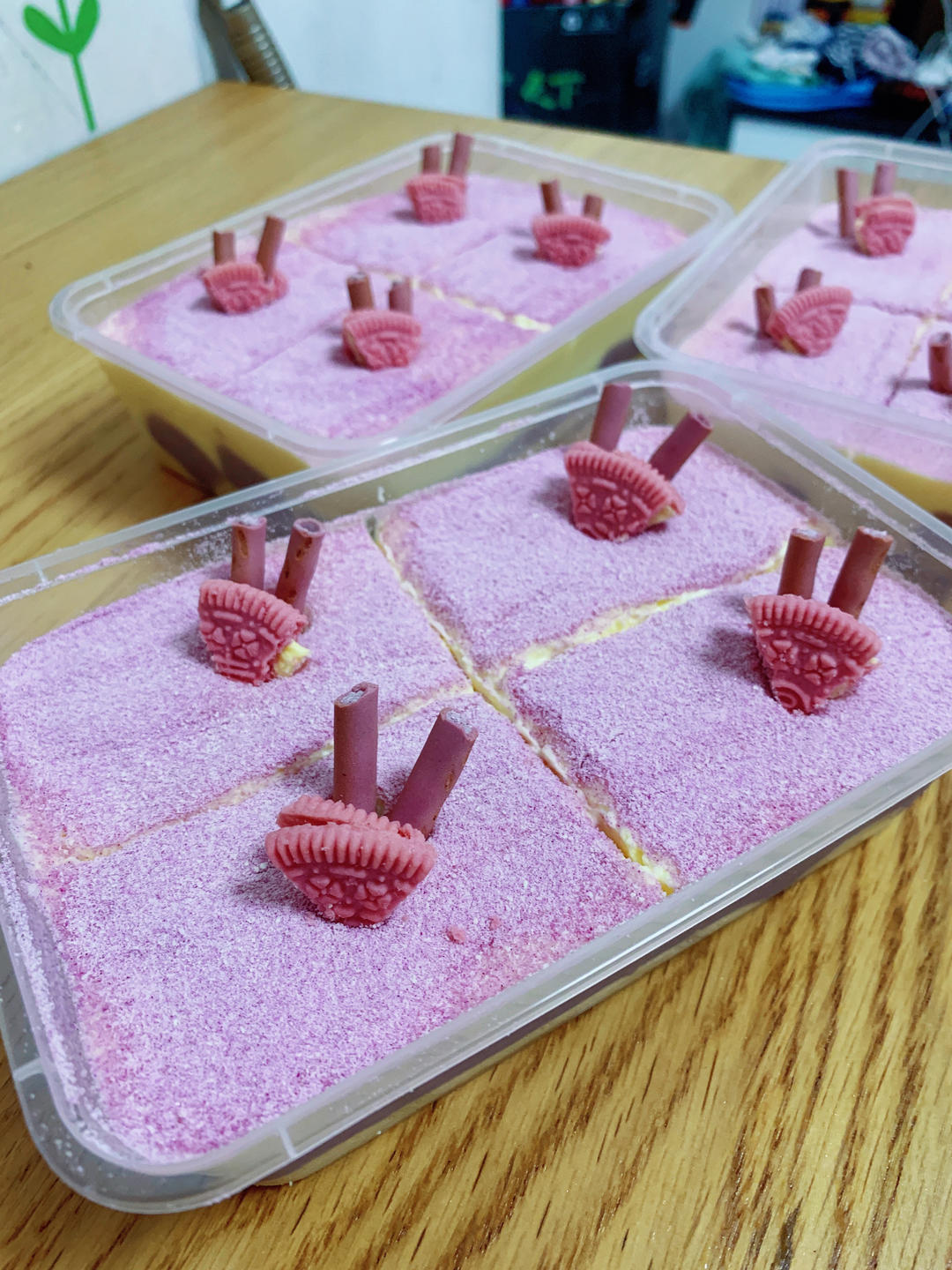 【芋泥提拉米苏】不用烤箱就能做，芋泥脑袋狂喜！