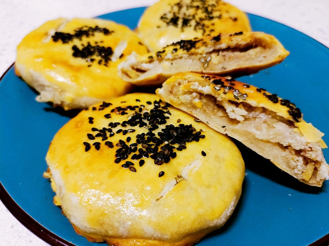 无糖版板栗饼的做法