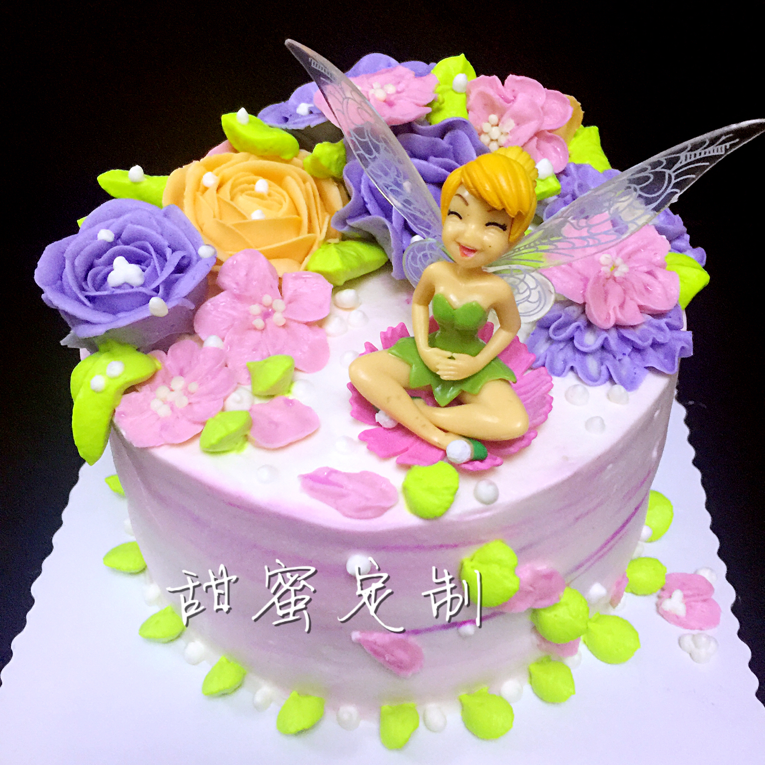 美人鱼迷糊芭比蛋糕