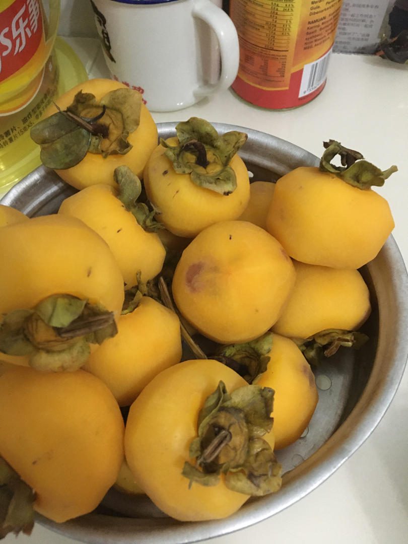 晒柿饼（家庭版DIY 吊柿饼）