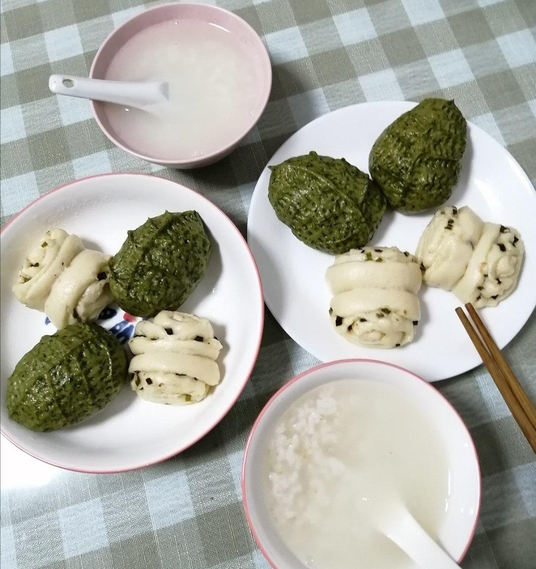 艾草馒头