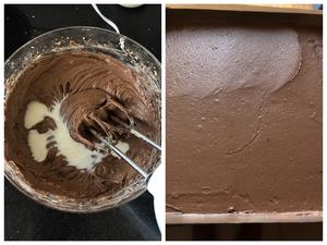 ins风可可巧克力迷你奶油蛋糕的做法 步骤4