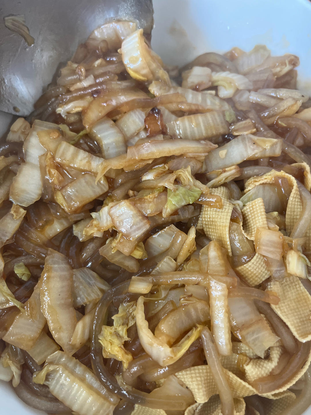 白菜炒粉条🧐原本不屑一顾，结果超级下饭