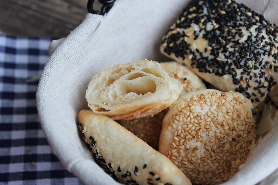 黄桥烧饼（甜咸两种）酥香满分