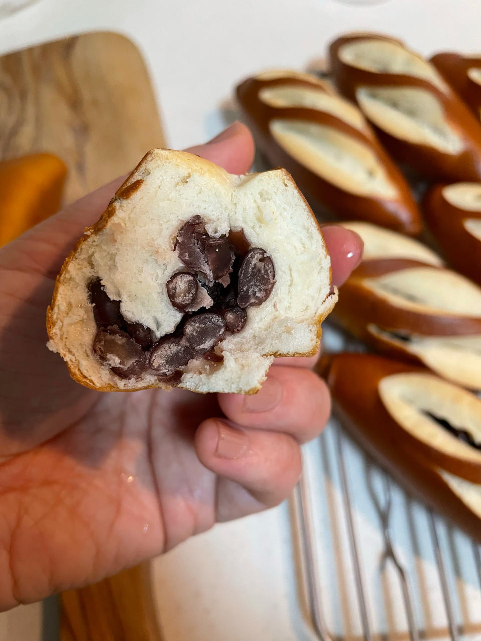 德式碱水面包｜红豆碱水面包｜0糖低卡｜超快手｜免发酵｜免手套膜｜免冷冻