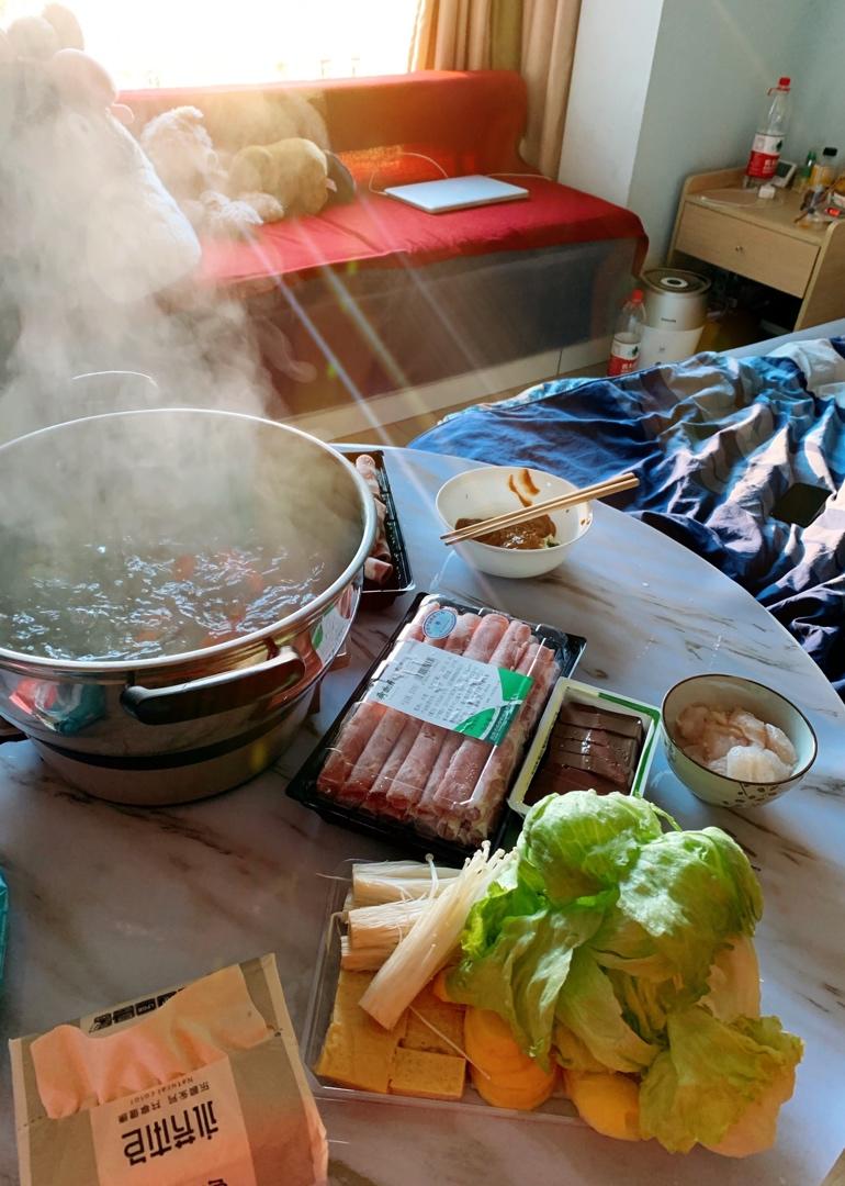 家庭简易版火锅 快手自制