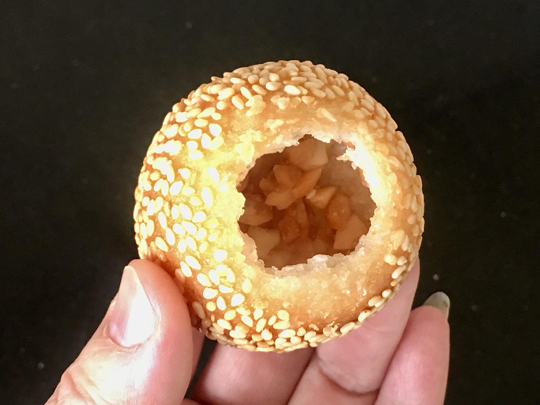 penny333做的花生空心煎堆