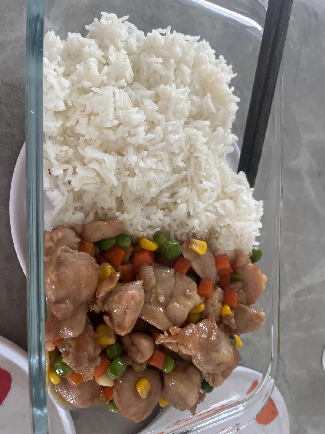 玉米青豆虾仁鸡丁