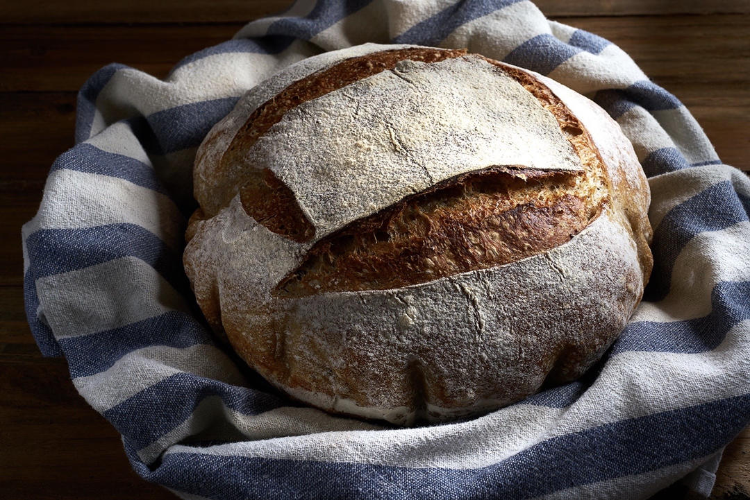 视频教程 天然酵种欧包 基础配方＆制作流程