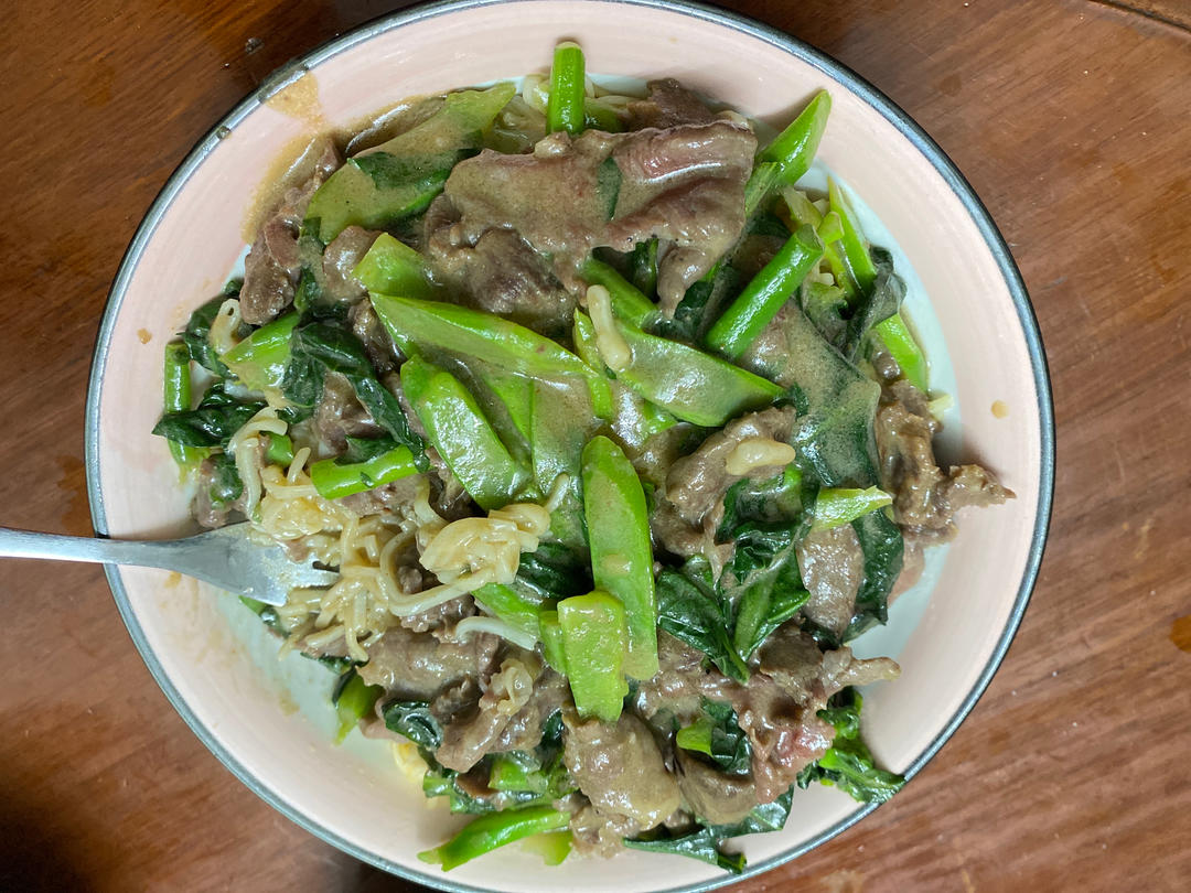 潮汕版湿炒牛肉粿