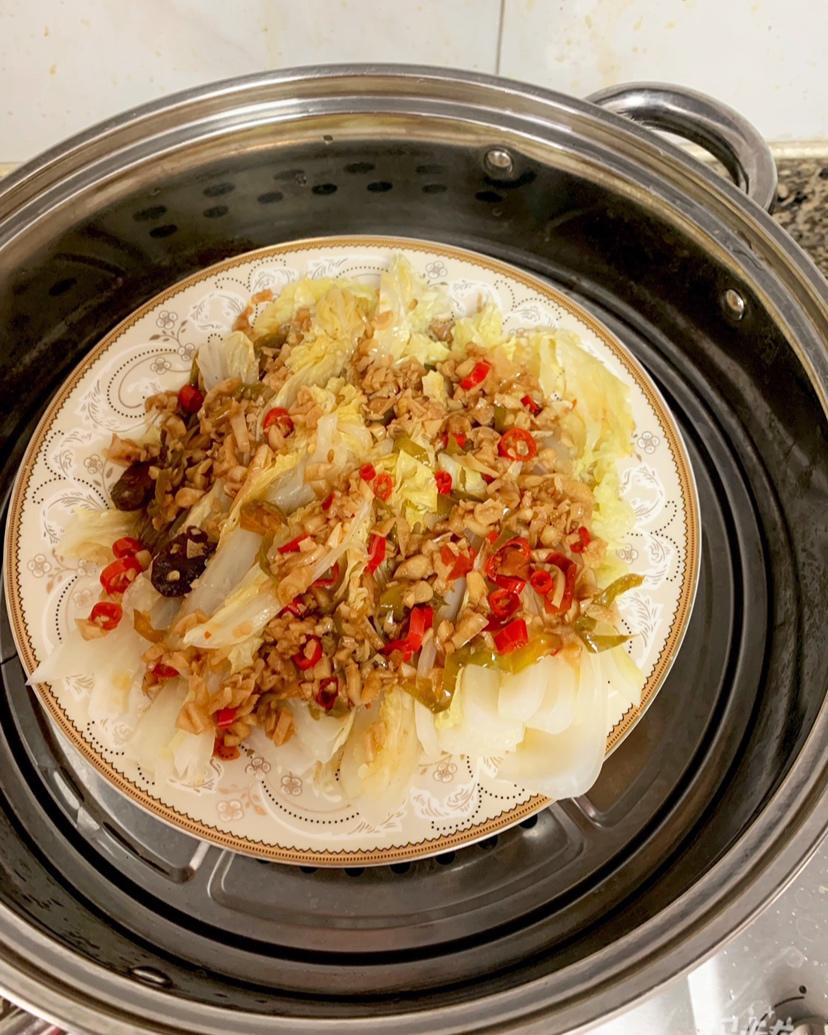 蒜蓉粉丝娃娃菜