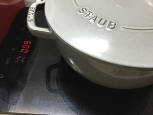 素菜咸饭一STAUB珐琅铸铁锅的做法 步骤4
