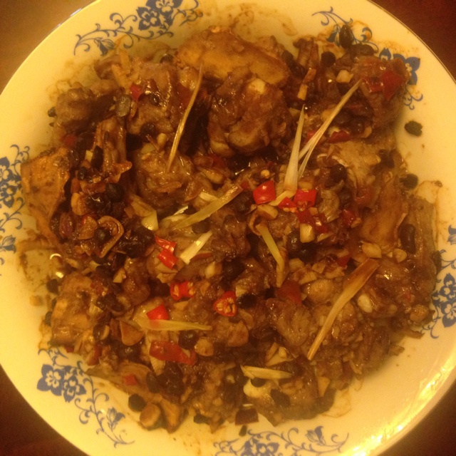 剁椒排骨蒸土豆