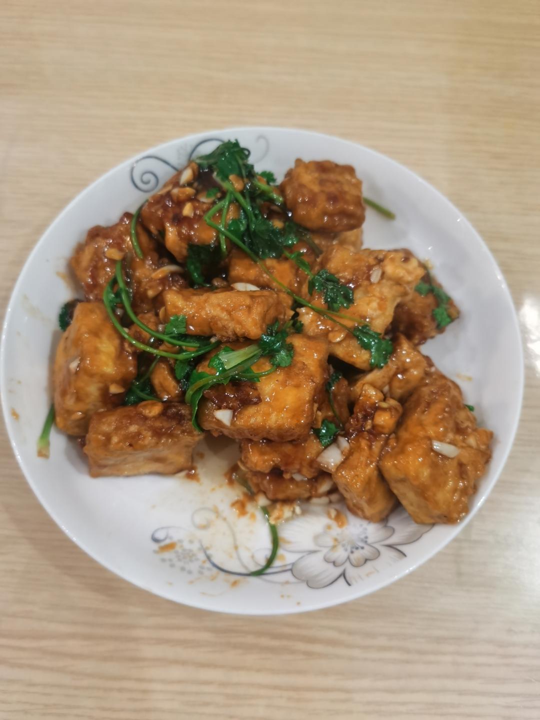 无敌好吃的香煎豆腐