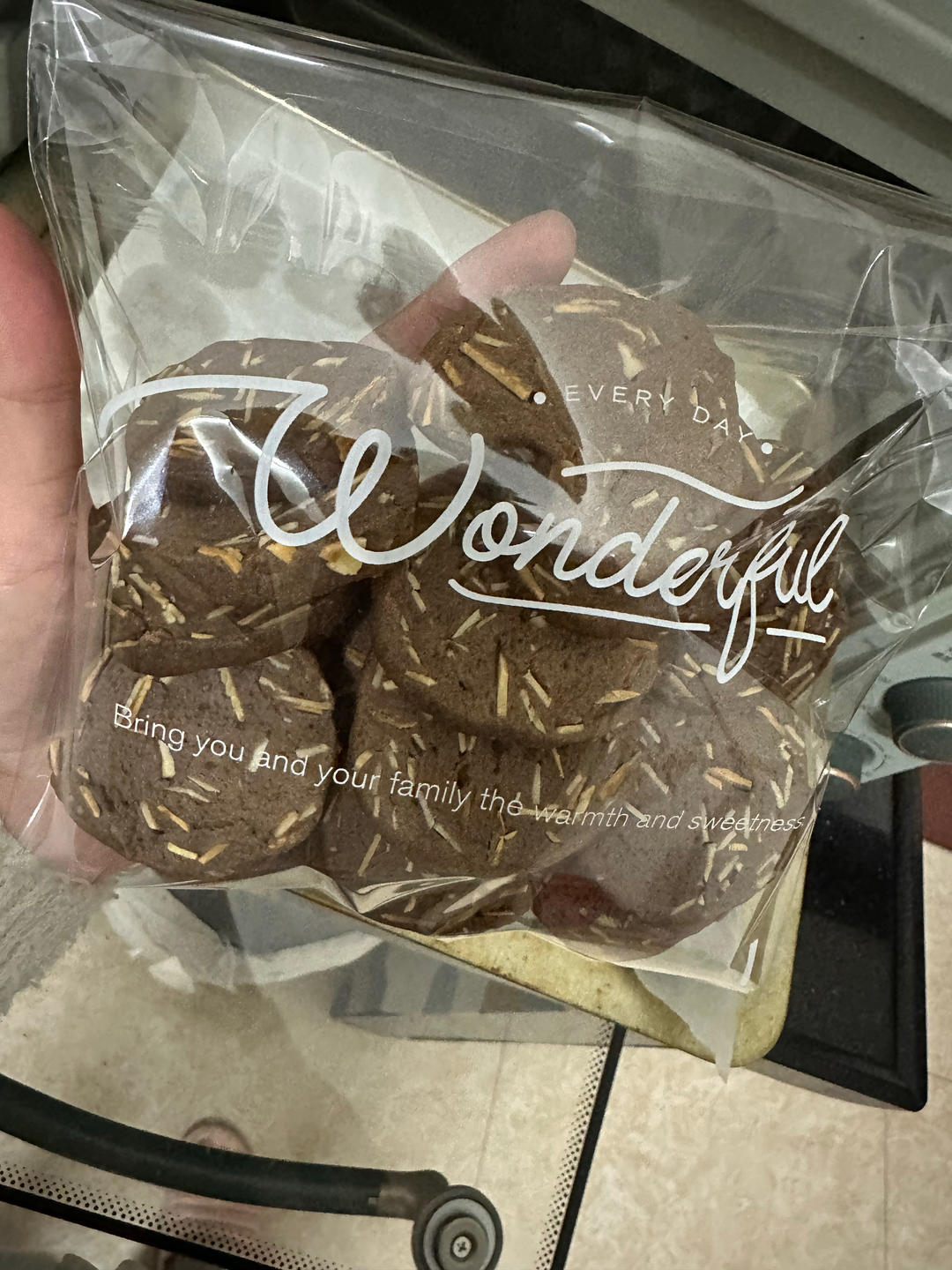 巧克力杏仁曲奇饼干