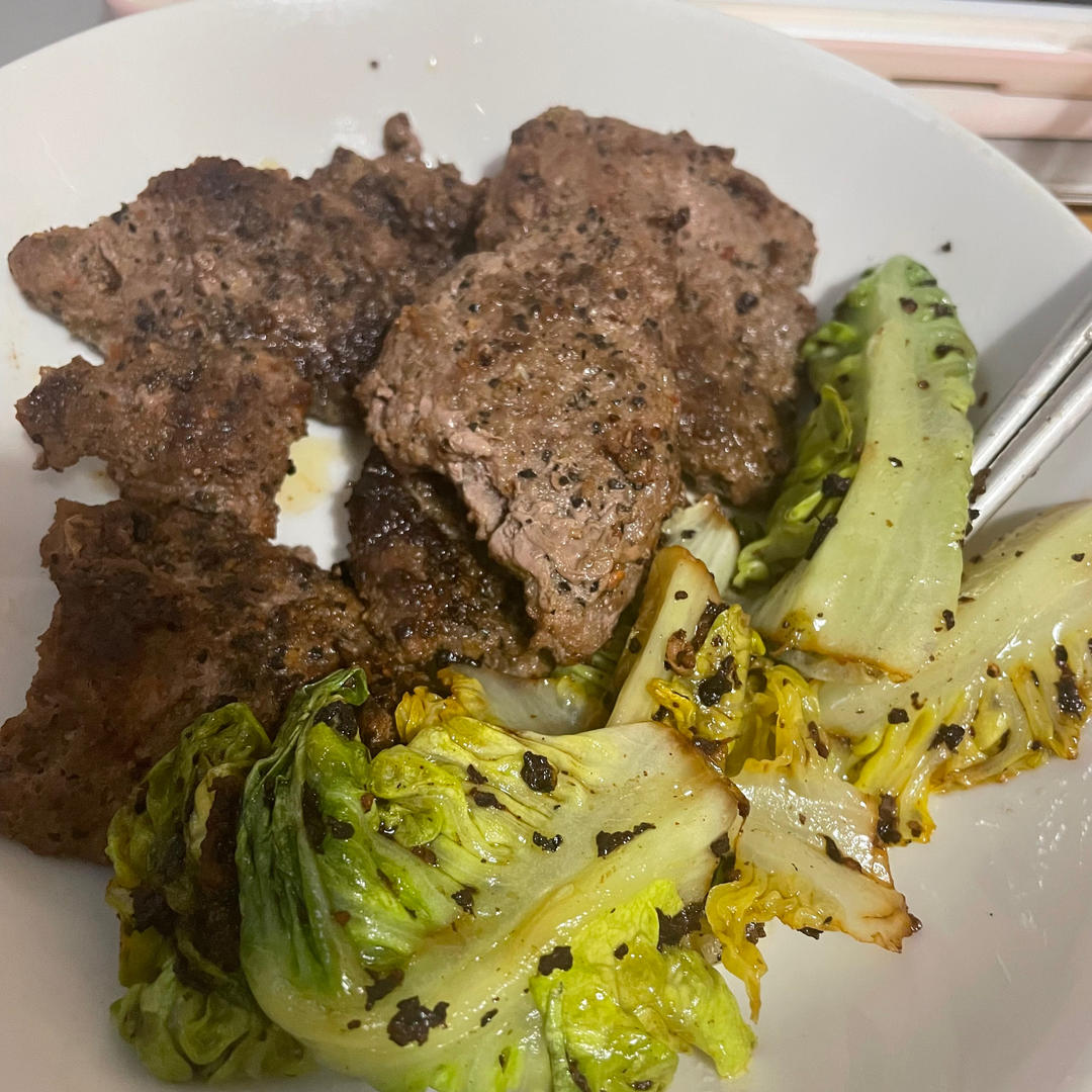 法式黑椒牛排 (Steak au Poivre/Peppercorn Steak)