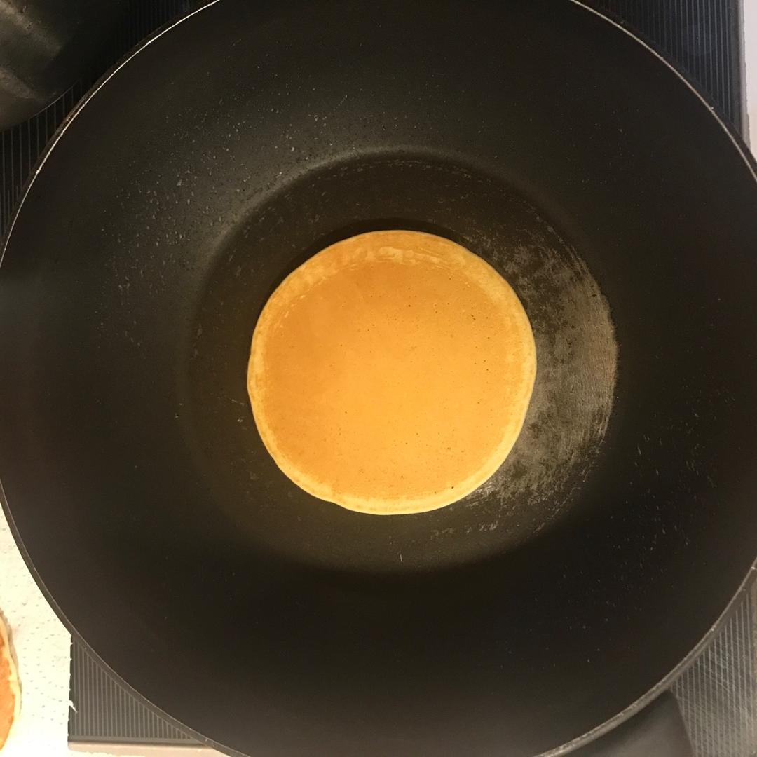 超级简单pancake【无黄油健康版】