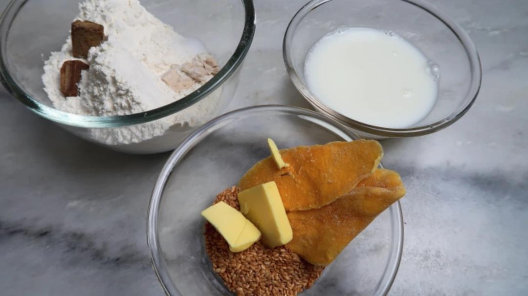 纯奶手撕吐司的做法 步骤1