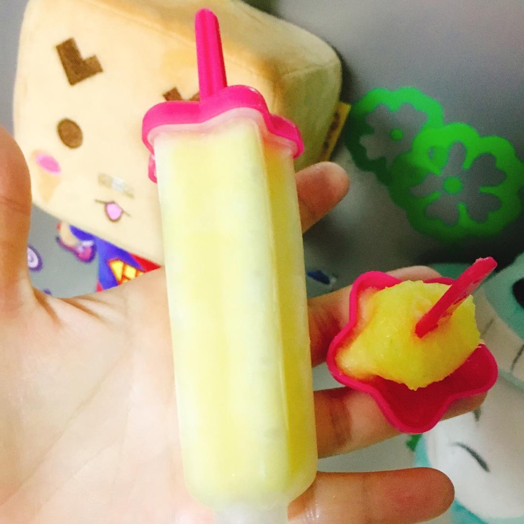 各种棒冰  ▍ 菠萝冰棒&柠檬乳酪冰棒