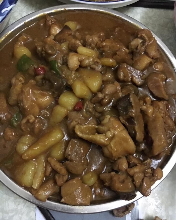 土豆黄焖鸡