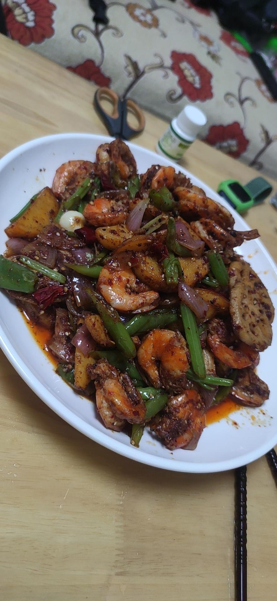 干锅虾虾（最详细的图文解说）
