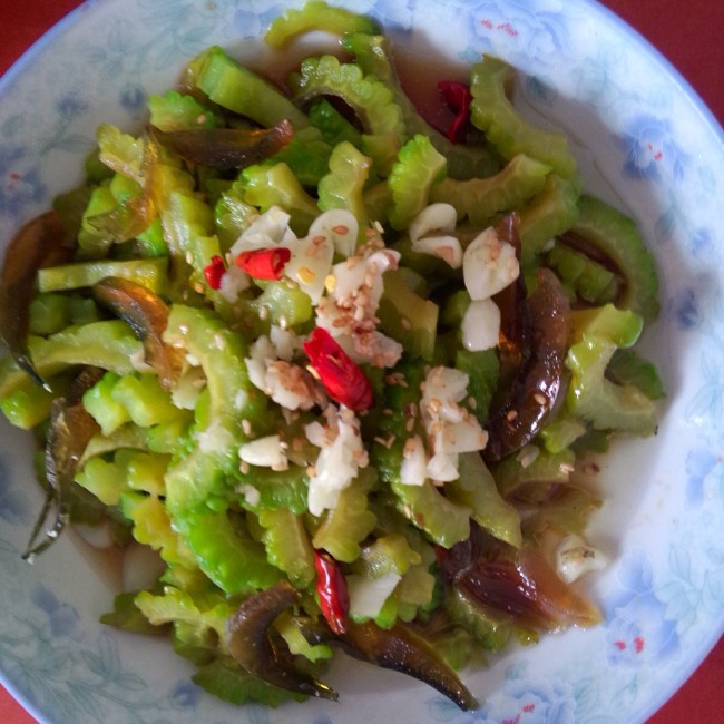 凉拌苦瓜