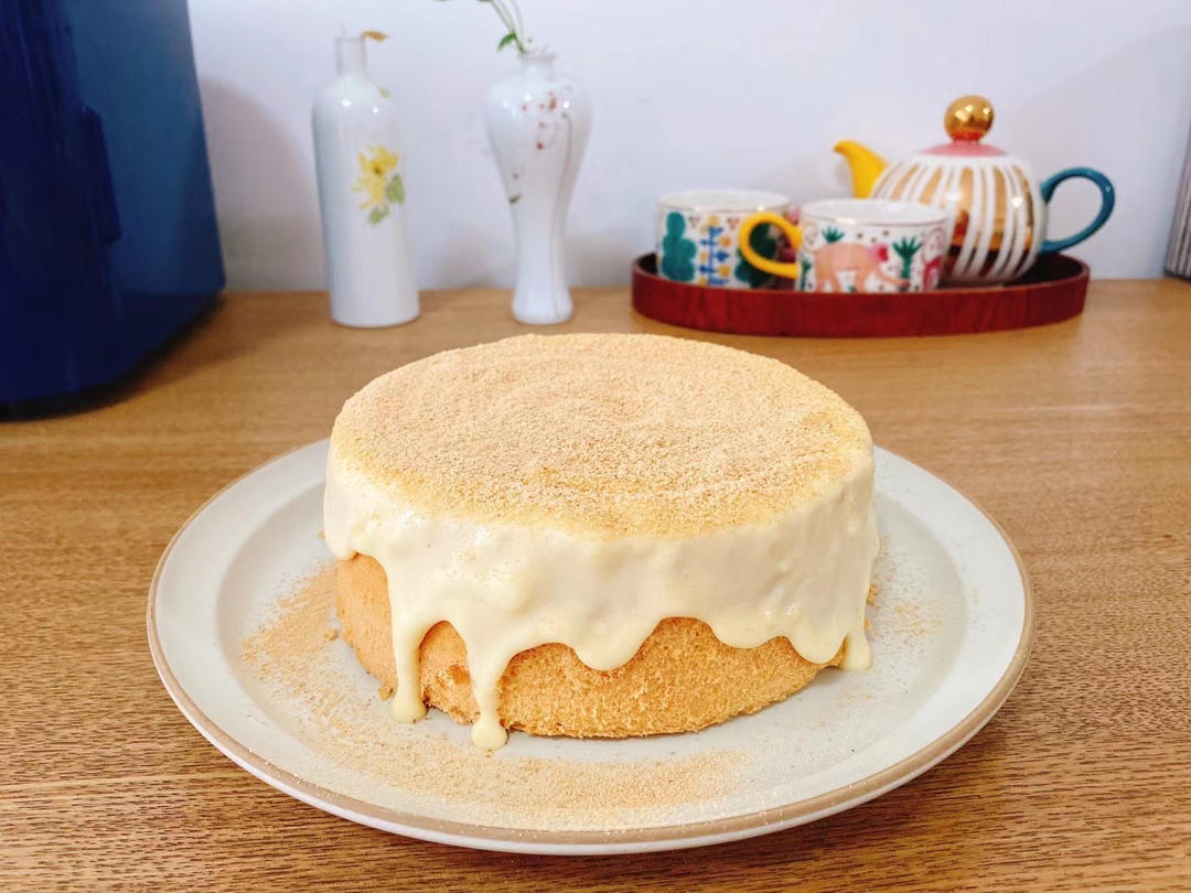 超好吃的豆乳爆浆蛋糕