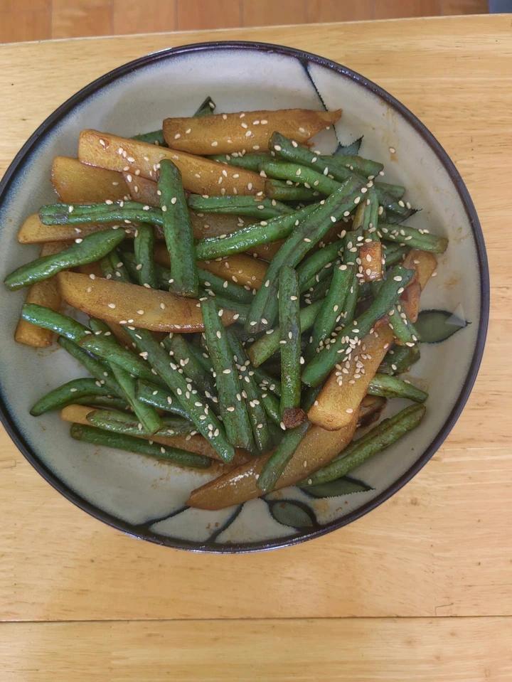 刀豆烧土豆（家常版）