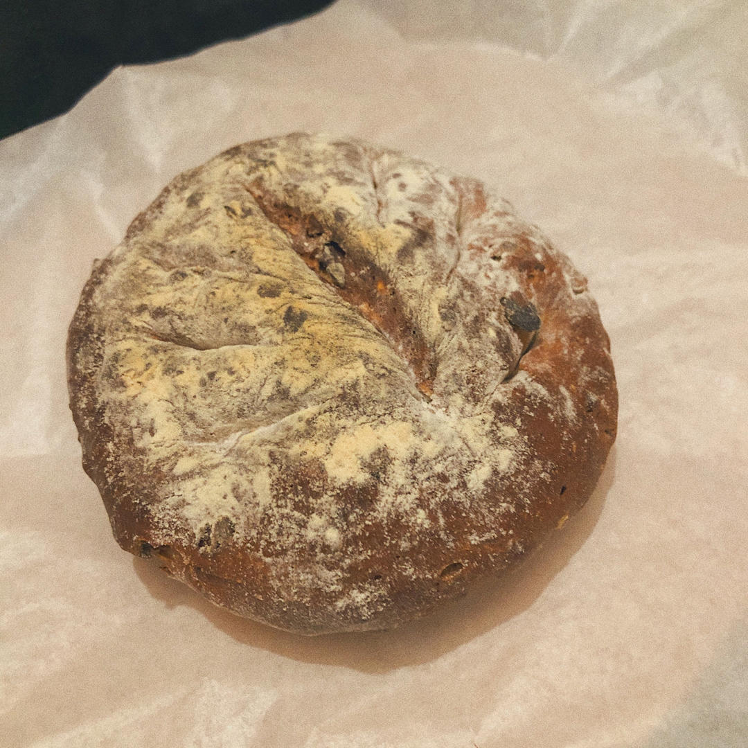 空气炸锅--坚果欧包