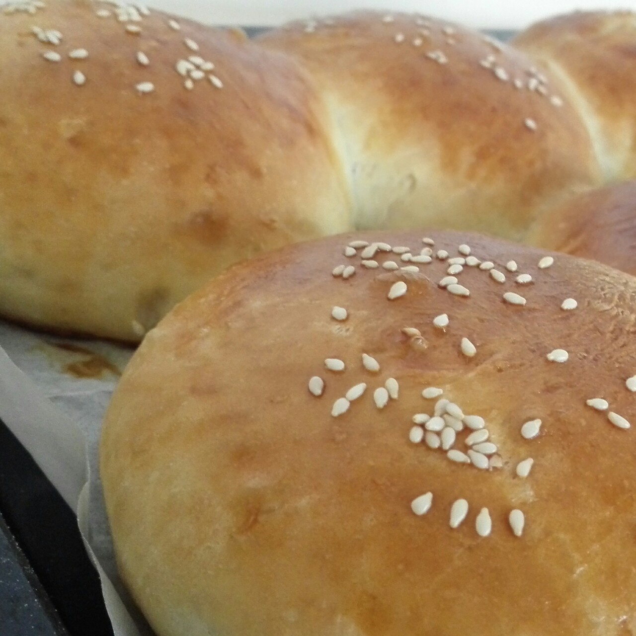 简单免揉——松软汉堡胚