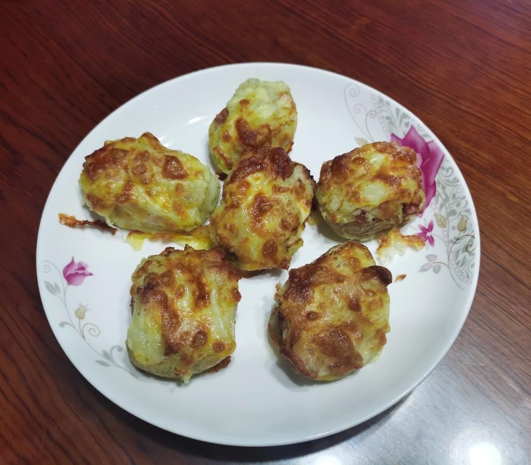 空炸版：一口沦陷的黄金芝士土豆