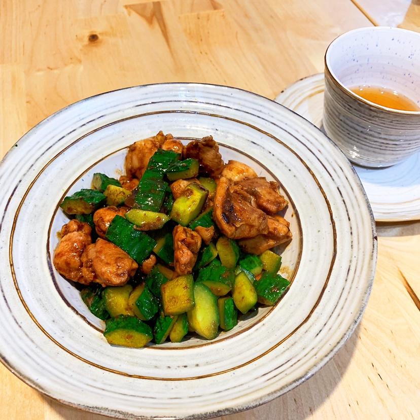 秘诀是浓汤宝的酱爆鸡丁