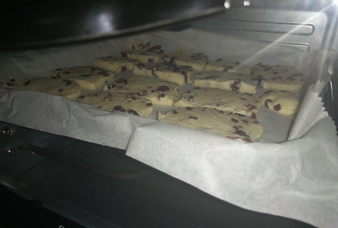 低糖少油版蔓越莓饼干
