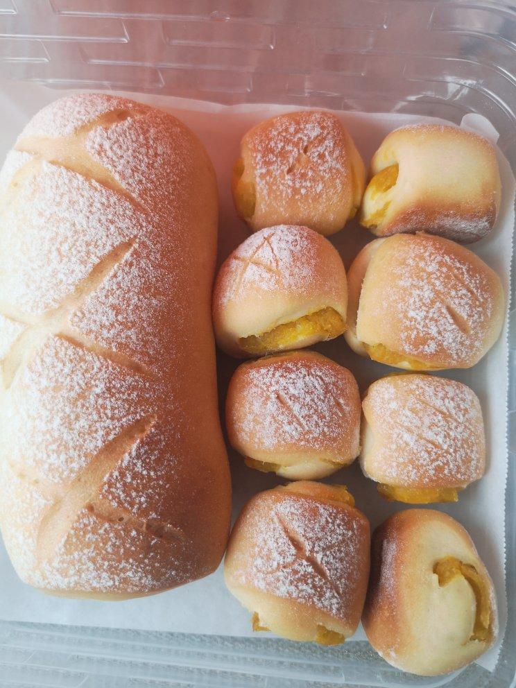 70%中种法鲜奶雪露面包~