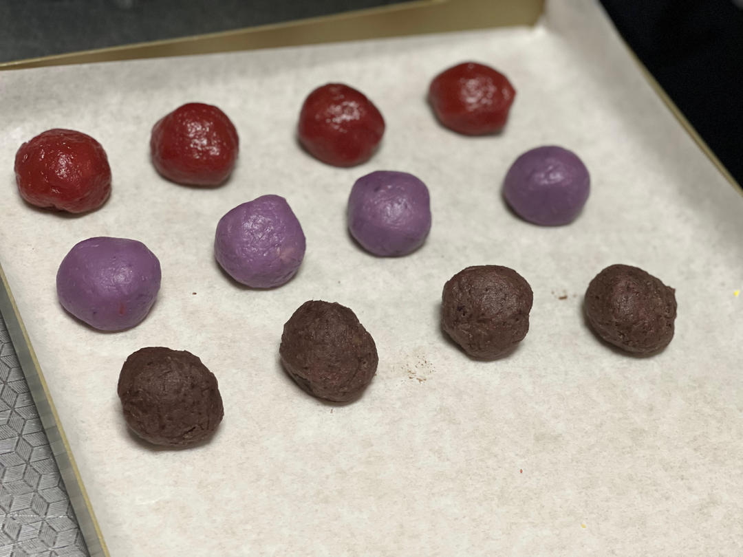 山楂馅这样做，多加一种材料，就能成团 延展度好 不易散！