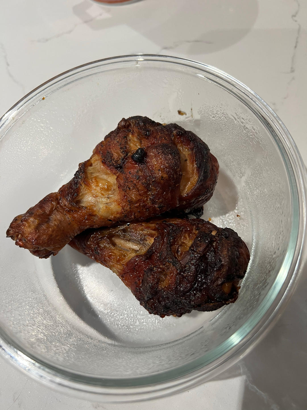 空气炸锅烤鸡腿，鲜嫩多汁