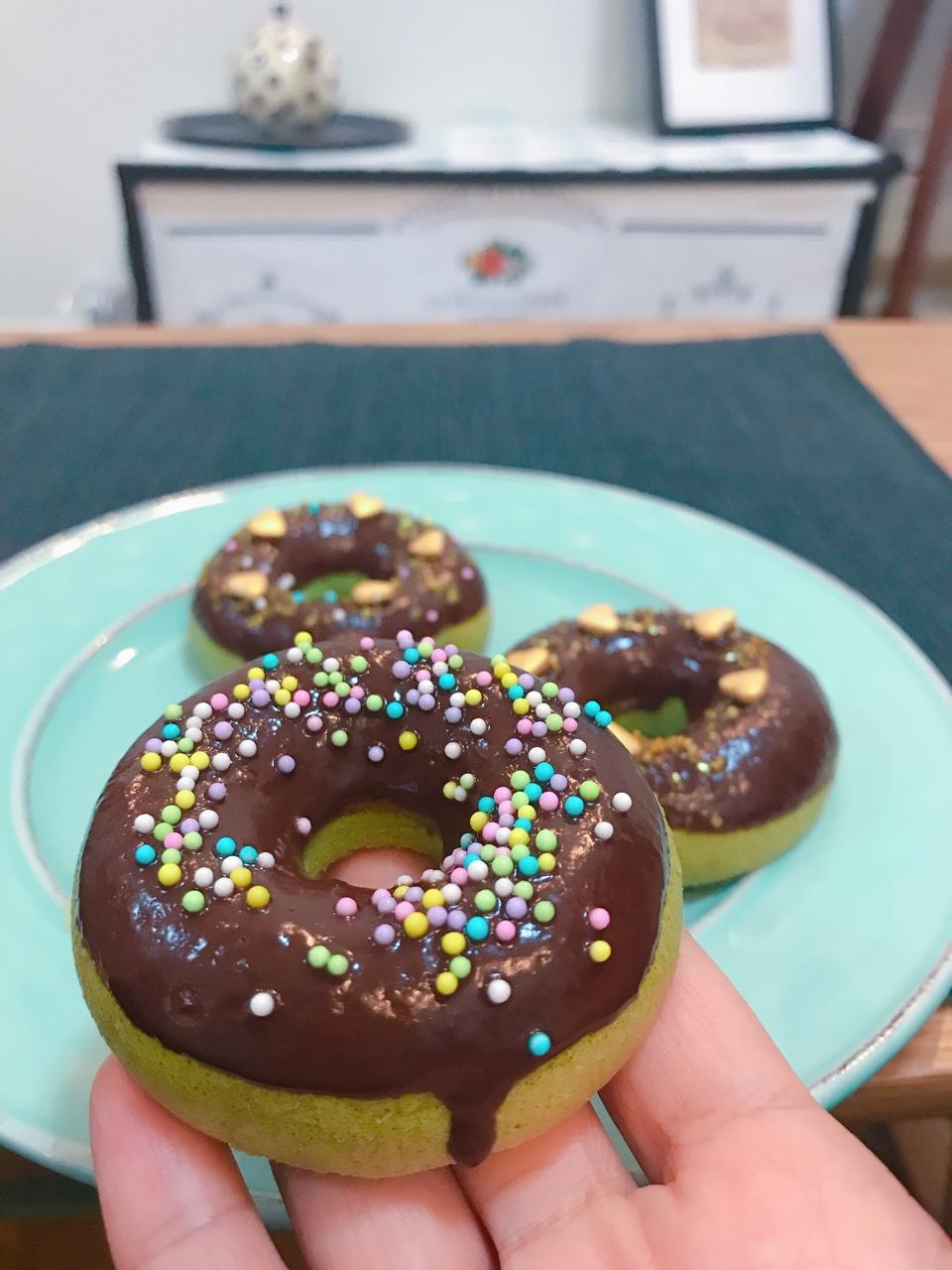 烤箱版甜甜圈