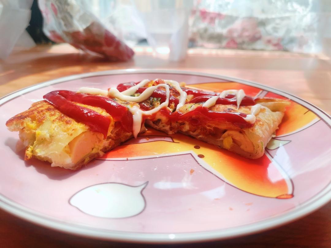 手抓饼创意吃法