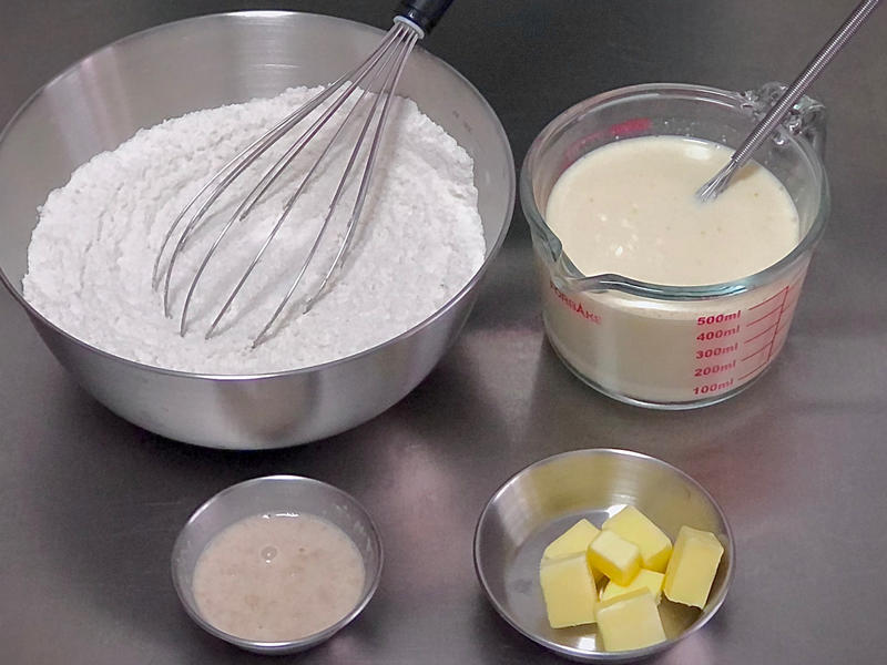 纯奶手撕吐司的做法 步骤1